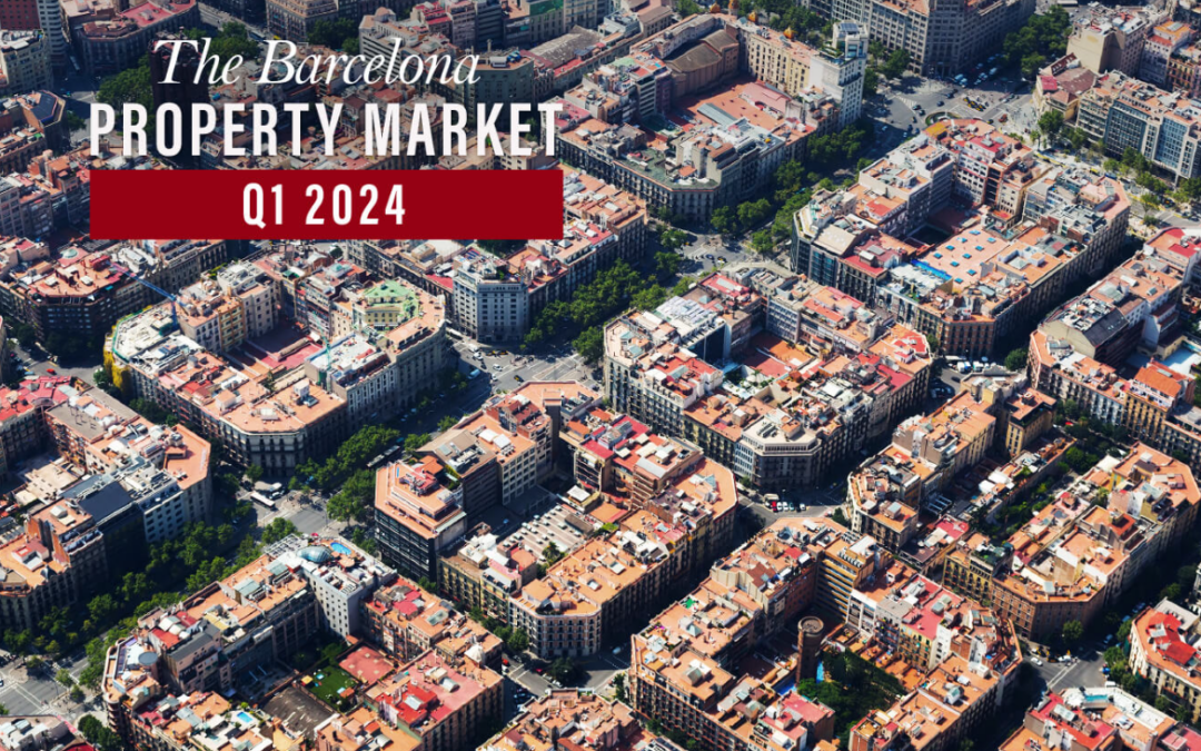 Evolución del mercado inmobiliario de Barcelona: primer trimestre de 2024